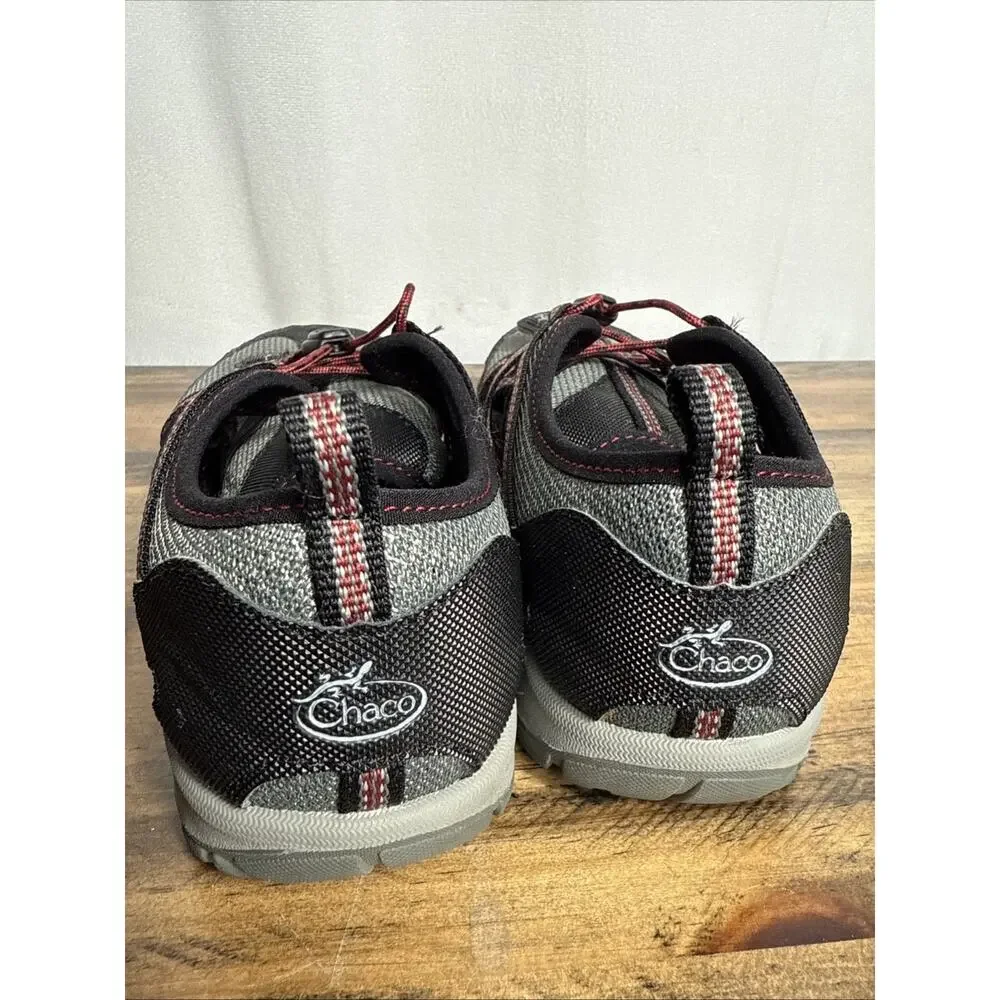 Chaco Sandals Closed Toe Kids Boys Size 3 Junior Red Black Water Shoes Outcross
